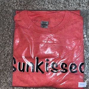 SUNKISSED tee, ORANGE